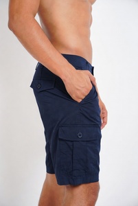Stylish Slim Fit Cargo Shorts Lightweight Breathable Fabric Ideal for Hot Weather and Active Lifestyle in Charcoal - Product Image 6