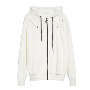 Sweat-shirt à capuche zippé personnalisé pour homme, sweat-shirt à capuche avec logo personnalisé, vente en gros OEM pour les marques de streetwear américaines - Product Image 1