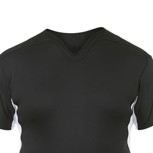 เสื้อรักบี้แขนสั้นรุ่นล่าสุด ผลิตอย่างมืออาชีพ ผลิตจากโพลีเอสเตอร์ 100% ขายส่ง รับผลิตแบบ OEM ODM - Product Image 3
