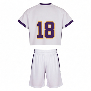 Uniforme de Lacrosse Personalizado de Poliéster Transpirable de Alta Calidad para Adultos, Conjunto de Jersey de Lacrosse para Equipos, Gran Venta - Product Image 3