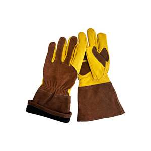 Hot Selling Heavy Duty top grain leather Custom Made TIG Welding Gloves Cow Split Leather Welding Work Gloves - Product Image 2