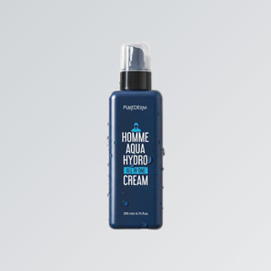 ครีมบำรุงผิวหน้าสำหรับผู้ชาย ผลิตภัณฑ์ความงามเกาหลี Purederm Homme Aqua Hydro All-in-One Cream 200 มล. ผลิตในเกาหลี เหมาะสำหรับทุกสภาพผิว - Product Image 2