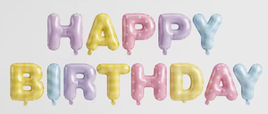 Ballons en mylar en forme de lettres pour anniversaires, remises de diplômes et autres événements - Utilisation en intérieur - Product Image 2