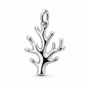 Wholesale OEM Sea Charms Jewelry Supplies stainless steel coral charm - Product Image 5
