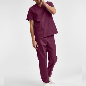 2Pc Nursing Uniform Includes A Soft Scrub Top And Matching Pants Ideal For <b>Doctors</b> Nurses And Healthcare Staff - Product Image 2