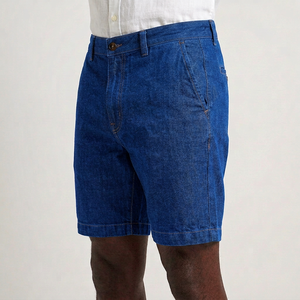 Shorts en jean personnalisés pour hommes, directement de l'usine, cargo, noirs, marque privée, streetwear, approvisionnement US - Product Image 4