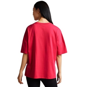 เสื้อยืดคอตตอนเข้ารูปสำหรับผู้หญิง2025ระบายอากาศผลิตจากปากีสถาน - Product Image 4