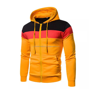 Sudadera con Capucha Personalizada con Logotipo, Mezcla de Poliéster, Cierre Completo, Bloques de Color, Talla Grande, Dos Tonos, Ropa para Perros, Sudadera de Felpa de Algodón - Product Image 1