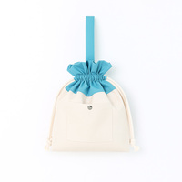 [SO,ON DESIGN] Sac seau à cordon de serrage en matériaux recyclés, pochette écologique, sac de voyage recyclé, Corée