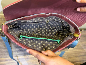 Nouveau sac à bandoulière en cuir recyclé occidental Multi couleur sac à main de vente chaude femmes élégant Unique sac à bandoulière multicolore - Product Image 6