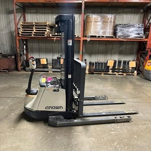 Advanced Electric Walkie Forklift Stacker For Industrial Warehouse Use With High Performance Lifting System And Easy <b>Pallet</b> - Product Image 5