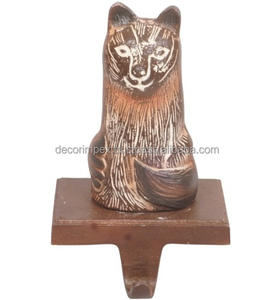 Porte-chaussettes de Noël en métal vert clair de haute qualité, design personnalisé brodé, logo personnalisé - Product Image 6