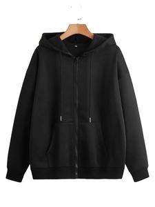 Sudaderas para Mujer Altamente Recomendadas en Diseño Liso, Sudaderas con Capucha al por Mayor, Impresión de Logotipo Personalizado, Bordado - Product Image 6