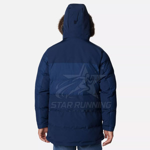 Veste parka décontractée pour homme en toile slim à capuche, style unique, sur mesure, de haute qualité, couleur unie, écologique, respirante, séchage rapide - Product Image 2