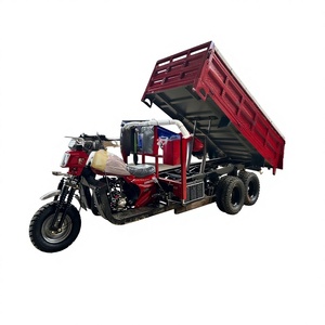 Promotion Afrique : Tricycle utilitaire à benne basculante, à carrosserie ouverte, pour le transport de marchandises agricoles, à essence, modèle transfrontalier, Nine-wheeler - Product Image 6