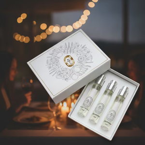 3 x 10 ml Eau de Parfum hecha con ingredientes naturales de Francia, aroma floral, frutal y amaderado, duradero y agradable. Empaque aleatorio. - Product Image 5
