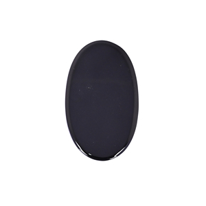 พลอยออนิกซ์สีดำธรรมชาติ 68.0 กะรัต รูปทรงวงรี 58x34 มม. พลอยเม็ดเดี่ยว - Product Image 5