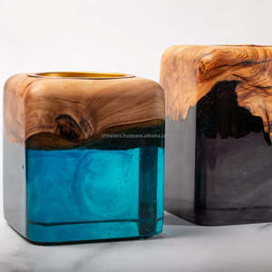 เครื่องเผาธูปศิลปะทำจากเรซินไม้จันทน์ธรรมชาติอันหรูหราที่เก็บธูปสำหรับศาสนาแบบดั้งเดิมอาหรับ - Product Image 5