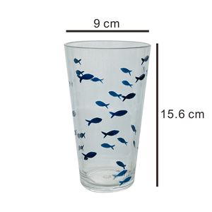 Verres à boire en acrylique bleu incassable pour fêtes à domicile - Product Image 2