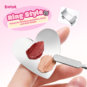 Palette de Maquillage Professionnelle en Acier Inoxydable pour Fond de Teint, Fards à Paupières, Mascara et Vernis à Ongles - Vente en Gros - Product Image 5