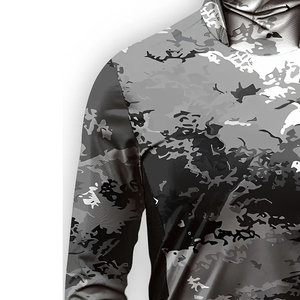 Sudadera de Pesca para Hombre con Capucha y Protección Solar de Secado Rápido, Camisa con Mangas para Canotaje o Pesca con Caña, UPF 50+, Tallas Grandes - Product Image 4
