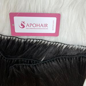 ผมต่อจากมนุษย์ดิบที่ยังไม่ได้ผ่านกระบวนการผมบริสุทธิ์จากเวียดนามเป็นกลุ่มผ้าขนตรงนุ่มเป็นธรรมชาติสไตล์เป็นลอน - Product Image 6