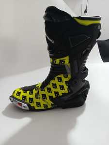 Custom made Motorbike Boots Leather Printing Boots Custom Design Best Performance Biker Boots - Product Image 2