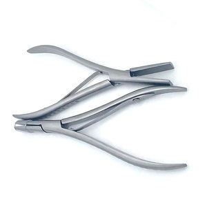 Pinzas Profesionales de Acero Inoxidable de 7 Pulgadas para Extensiones de Cabello, Dientes Planos, Ranuras Lisas, Herramienta de Extensión de Cabello con Unión de Queratina, Duraderas - Product Image 5