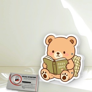 Lápiz Magnético Acrílico Multifuncional con Diseño de Oso, Diamante, Flor y Corazón, para Lectura, Extensión de Pestañas, con Logotipo Personalizado - Product Image 2