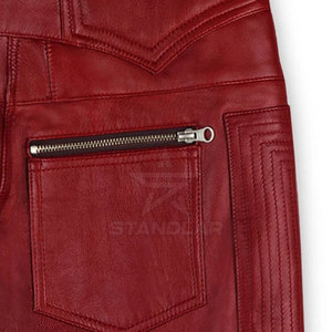 กางเกงหนังผู้ชายขายดี ผลิตจากโรงงาน ขายส่ง คุณภาพดีที่สุด - Product Image 6