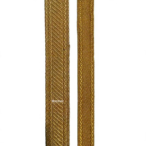 Tresse dorée personnalisée, ruban artisanal de garniture - Product Image 6