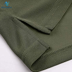 Camisas de Punto Sólido para Hombre, Mezcla de Algodón de Primera Calidad, Diseño Elegante, Secado Rápido, Ligeras, Perfectas para la Oficina y Uso Casual - Product Image 6