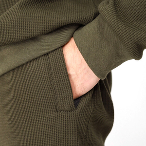 Conjuntos Deportivos de Invierno para Hombre, Ropa Deportiva Urbana, de Secado Rápido, Transpirable, de Alta Calidad, 2 Piezas, Logotipo Personalizado OEM de Fábrica - Product Image 3