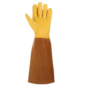 Guantes de Soldadura de Alta Resistencia para Seguridad Industrial, con Refuerzo de Piel de Vacuno de Primera Calidad y Puño de Cuero Reforzado - Product Image 1