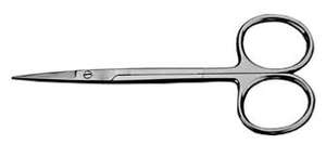 Tijeras de microdisección Iris de 4.5 pulgadas con punta fina curvada - Perfectas para médicos, enfermeras, personal de emergencias médicas y estudiantes - Product Image 3