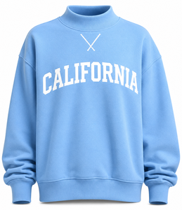 Sudadera Premium con Cuello Alto, Estilo Oversize, Apliques de Guingán y Bordado de Letras, Ropa Unisex de Invierno - Product Image 6