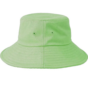 Chapeau Bob Rose Couleur Unie Unisexe Décontracté à Large Bord pour Plage et Été Style Toile Broderie 3D Protection Solaire - Product Image 4