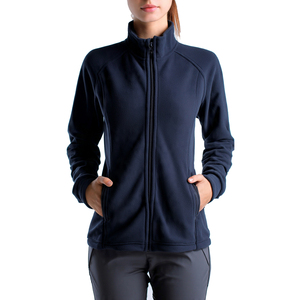 Chaquetas de forro polar para mujer, cortavientos, acolchadas, con cremallera, para senderismo, de invierno, gruesas y holgadas - Product Image 4