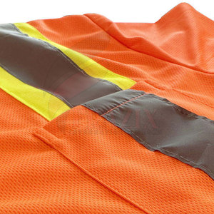 Camisa de Trabajo de Manga Larga, Resistente, Transpirable, de Malla de Algodón, Uniforme de Trabajo Industrial de Seguridad - Product Image 2