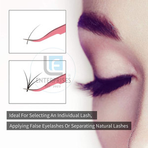 Pince à épiler pour extensions de cils, dernière conception, personnalisée, robuste, faible MOQ - Product Image 4