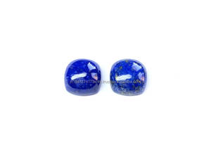 Piedra Azul lapislázuli con forma de cojín, piedra de cabujón, joyería, Gema suelta, piedra de buena calidad, lapislázuli - Product Image 2