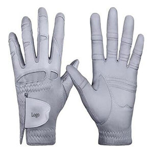 Gants de golf unisexes personnalisés en cuir Cabretta à doigts complets, mitaines de sport d'été souples en PU pour hommes et femmes, durables, écologiques et à séchage rapide - Product Image 4