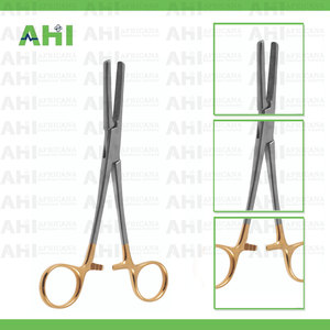 Pinza de Oclusión de Tubo de Acero Vorse con Mandíbula Dentada, Pinzas TC Manuales, Duraderas, Reutilizables, Kit Quirúrgico de Alta Calidad para Uso en Cirugía General - Product Image 2