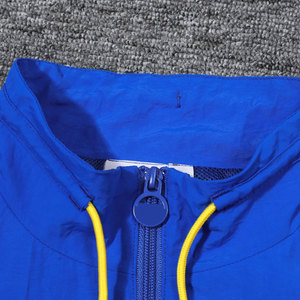 High Quality Custom Logo Jogging <b>Wind</b> <b>Breaker</b> Tracksuit Sets Half Zip Men Oversized Nylon Casual Winter - Product Image 2