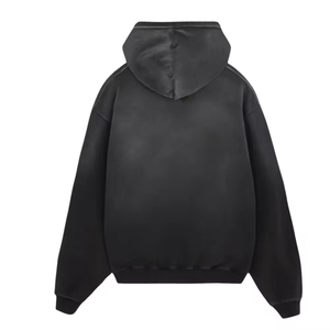 Sudadera con Capucha de Algodón 100% con Efecto Ácido Vintage para Otoño, OEM ODM, Personalizada con Serigrafía, Estilo Urbano, Corte Holgado para Hombre - Product Image 4
