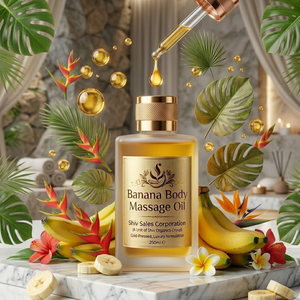 Banana Body Massage Oil for Luxury Spa Centers and Smooth Full Body Massage Product Collection - Product Image 1