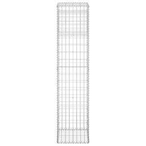 Poteau de gabion 40x40x180 cm en fer pour clôtures, treillis et portails - Product Image 4