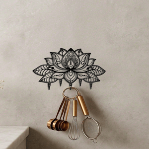 CIFbuy Sleek Metal <b>Wall</b> Mounted <b>Key</b> & Mail Organizer with <b>Hooks</b> Entryway Storage <b>for</b> TikTok & <b>for</b> Temu Pick Service - Product Image 3