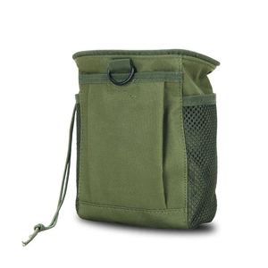 Petite sacoche tactique en nylon/polyester 600D MOLLE avec bandoulière, pochette de rangement multifonctionnelle pour sports de plein air - Product Image 4