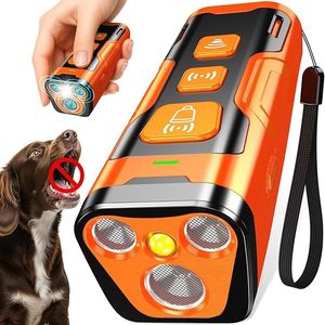 Dispositivo di Controllo Abbaiamento Cani a Ultrasuoni 3X, Deterrente Anti-Abbaio per Addestramento Cani - Product Image 1
